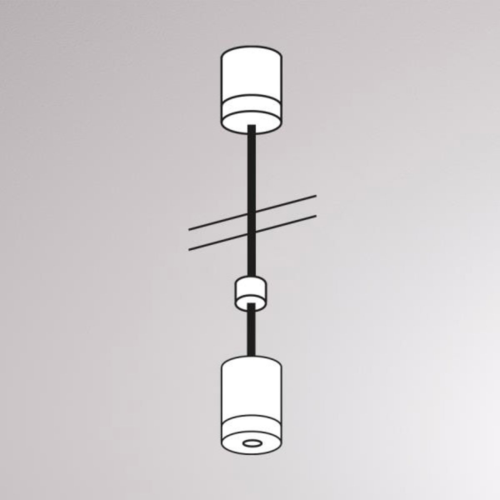 Suspension system for Volare two-circuit track, 100cm