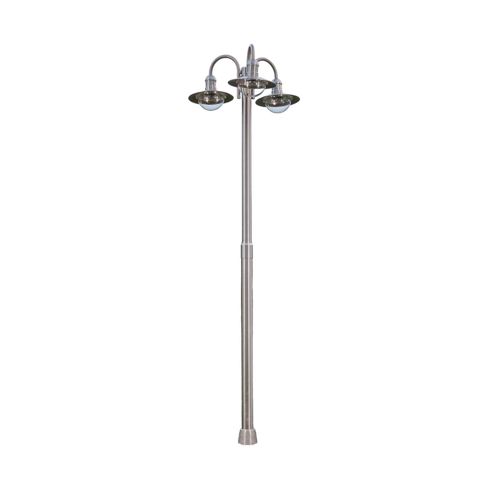 Lindby Außenleuchte Damion, 200 cm, 3-flammig, E27, IP44