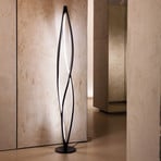 Nemo In The Wind floor lamp 2,700K black lacquered