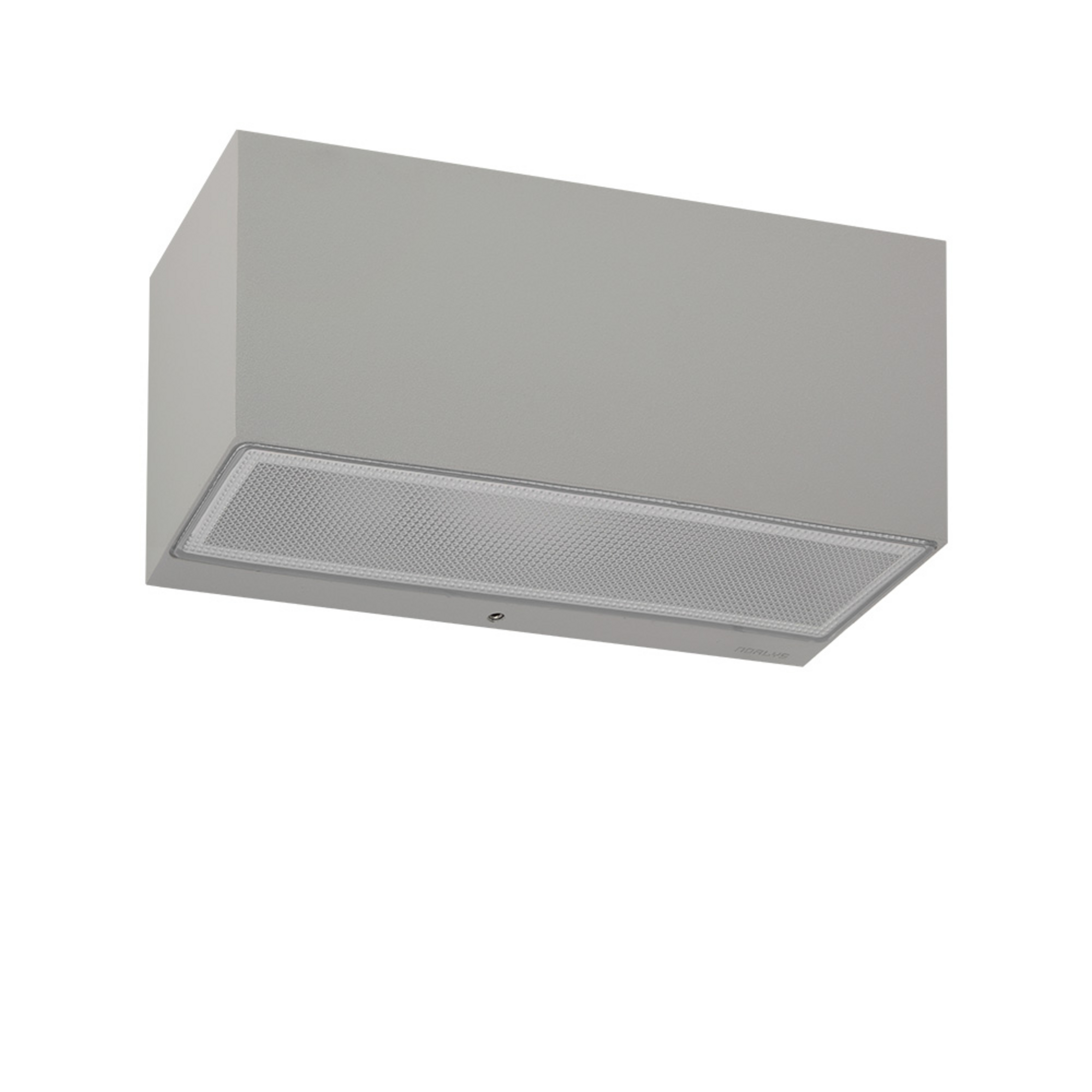 Asker Big LED Utendørs Vegglampe 13,7W Aluminium - Norlys