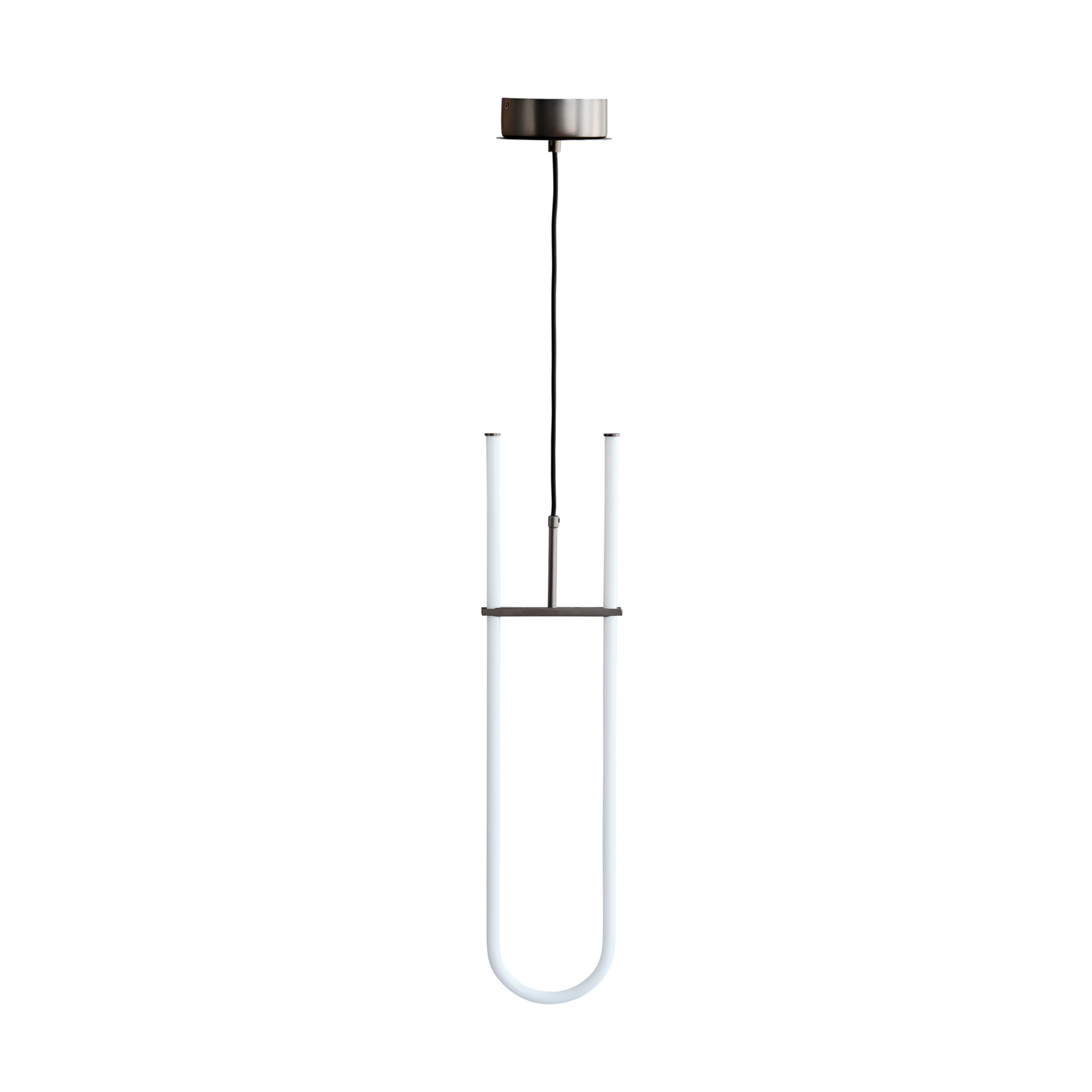 Curve LED-Hängelampe, weiß/bronze, 70 cm - 101 Copenhagen