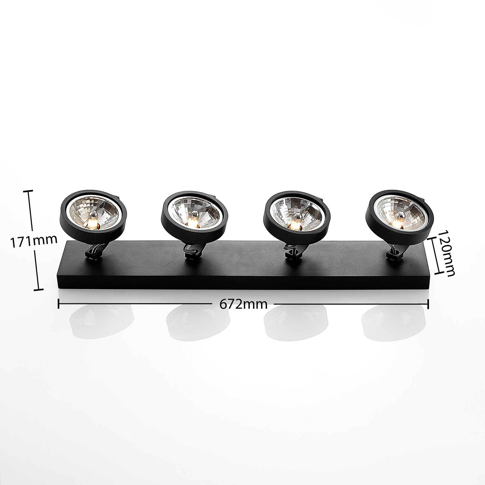 Arcchio Dagur taklampa 4 lampor, svart | Lamp24.se Arcchio Dagur taklampa 4 lampor, svart | Lamp24.se