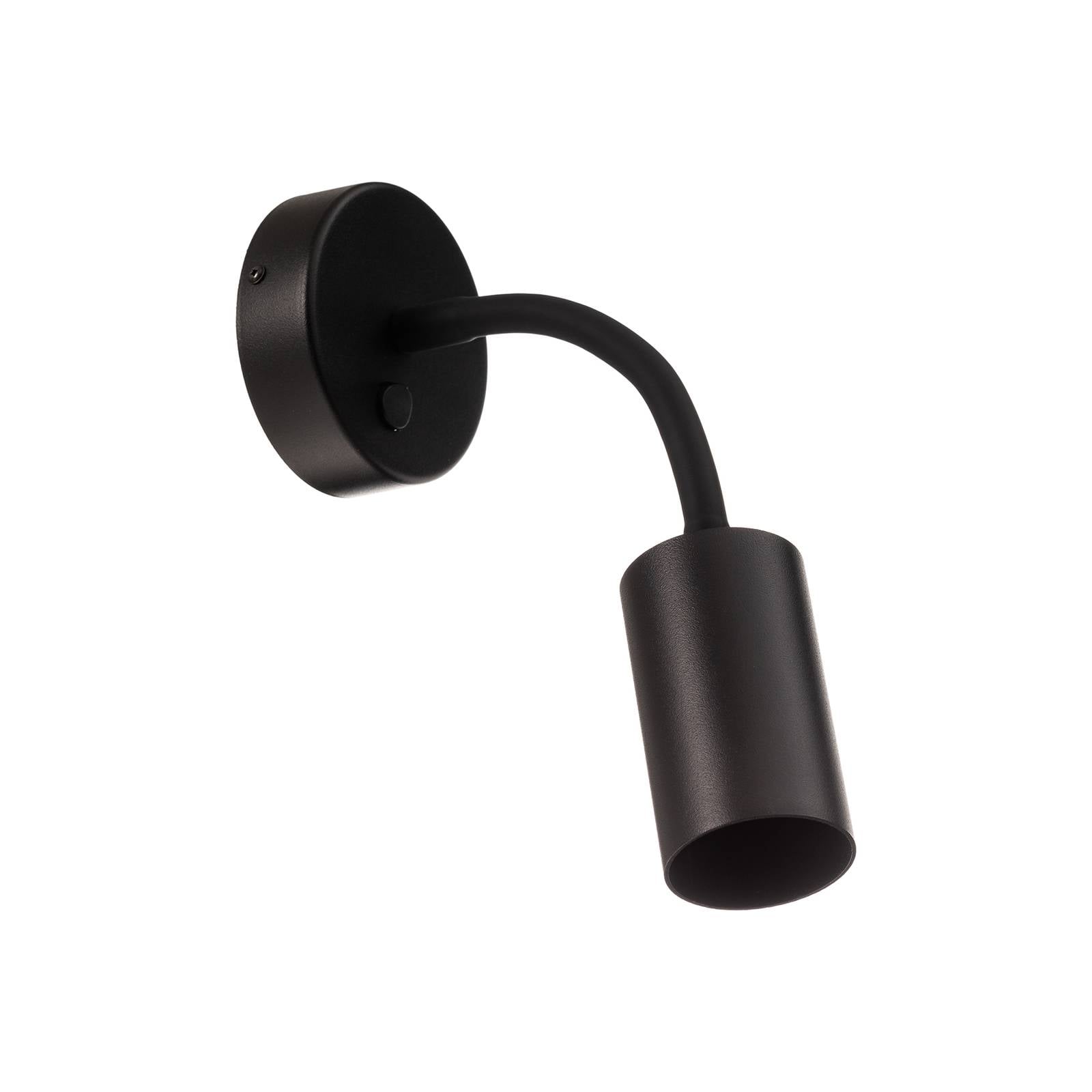 Wandleuchte Eye Flex S, schwarz