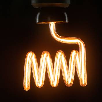 SEGULA LED-Lampe Loop Cross E27 10W 1.900K dimmbar