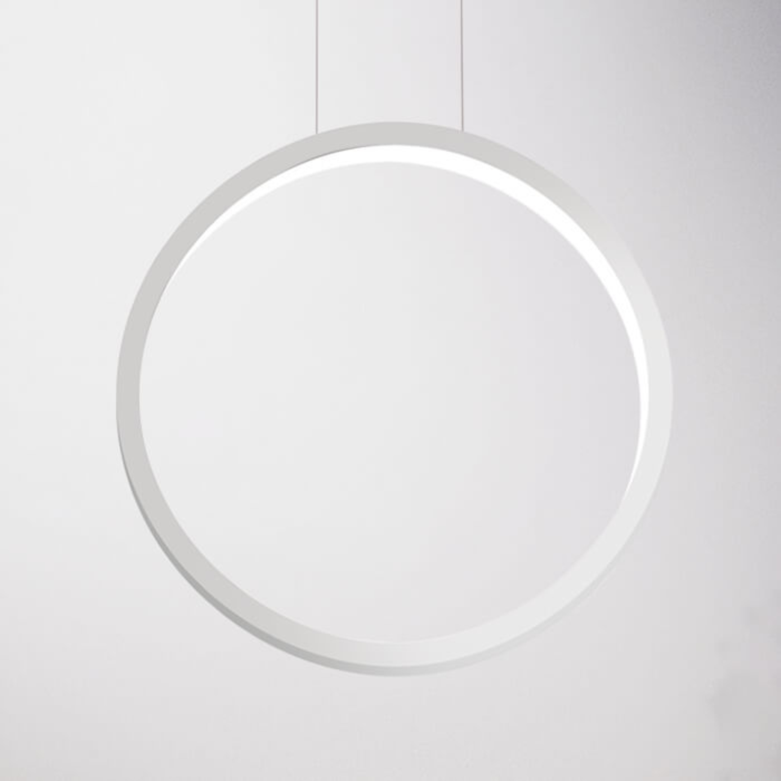 Cini&Nils Assolo - hvit LED-hengelampe, 43 cm