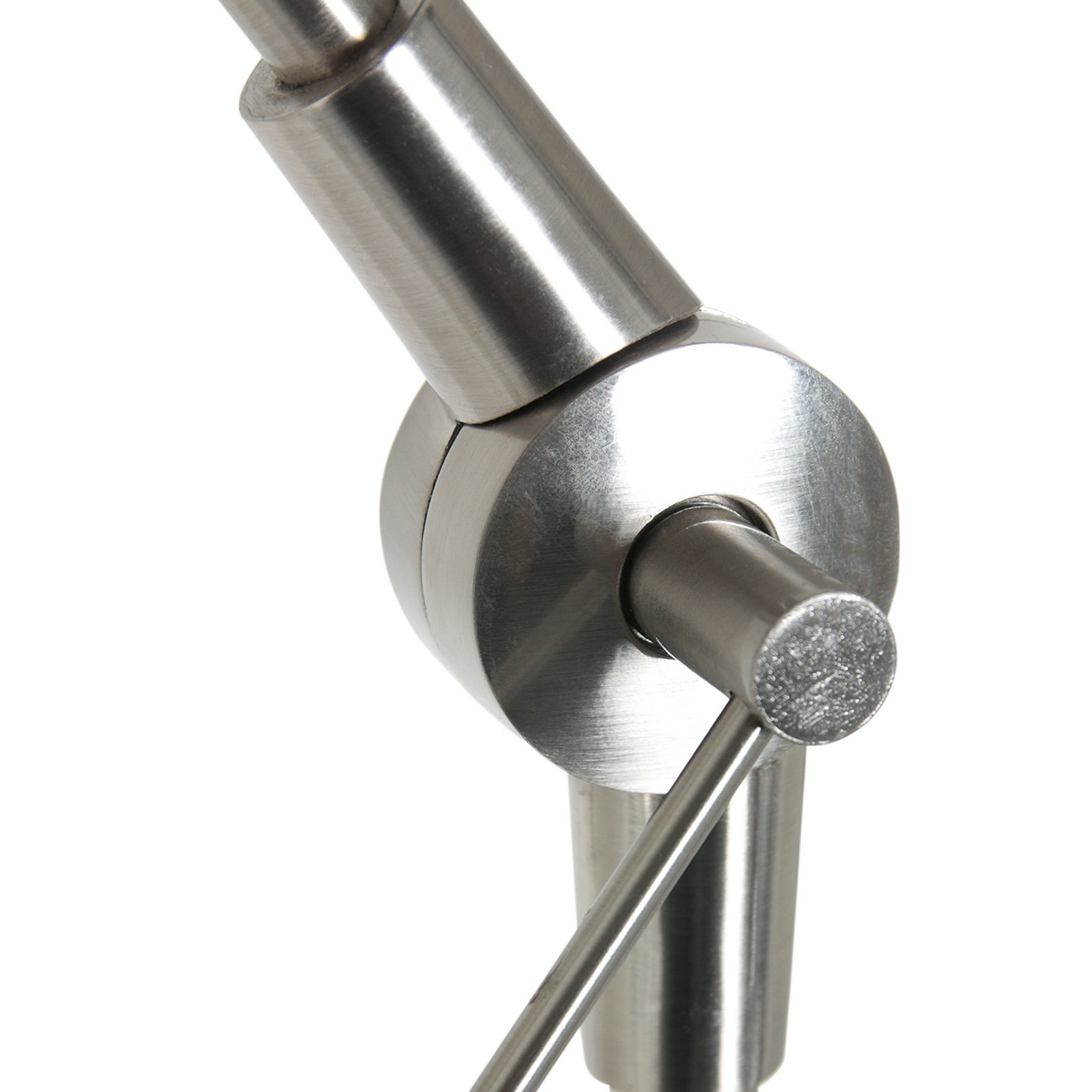 Lampadar Prestige Chic culoare oțel/negru-auriu Înălțime 250 cm