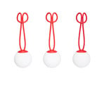 Bolleke Portable Suspension Mini Set (3pcs.) IP55 Red - Fatboy®