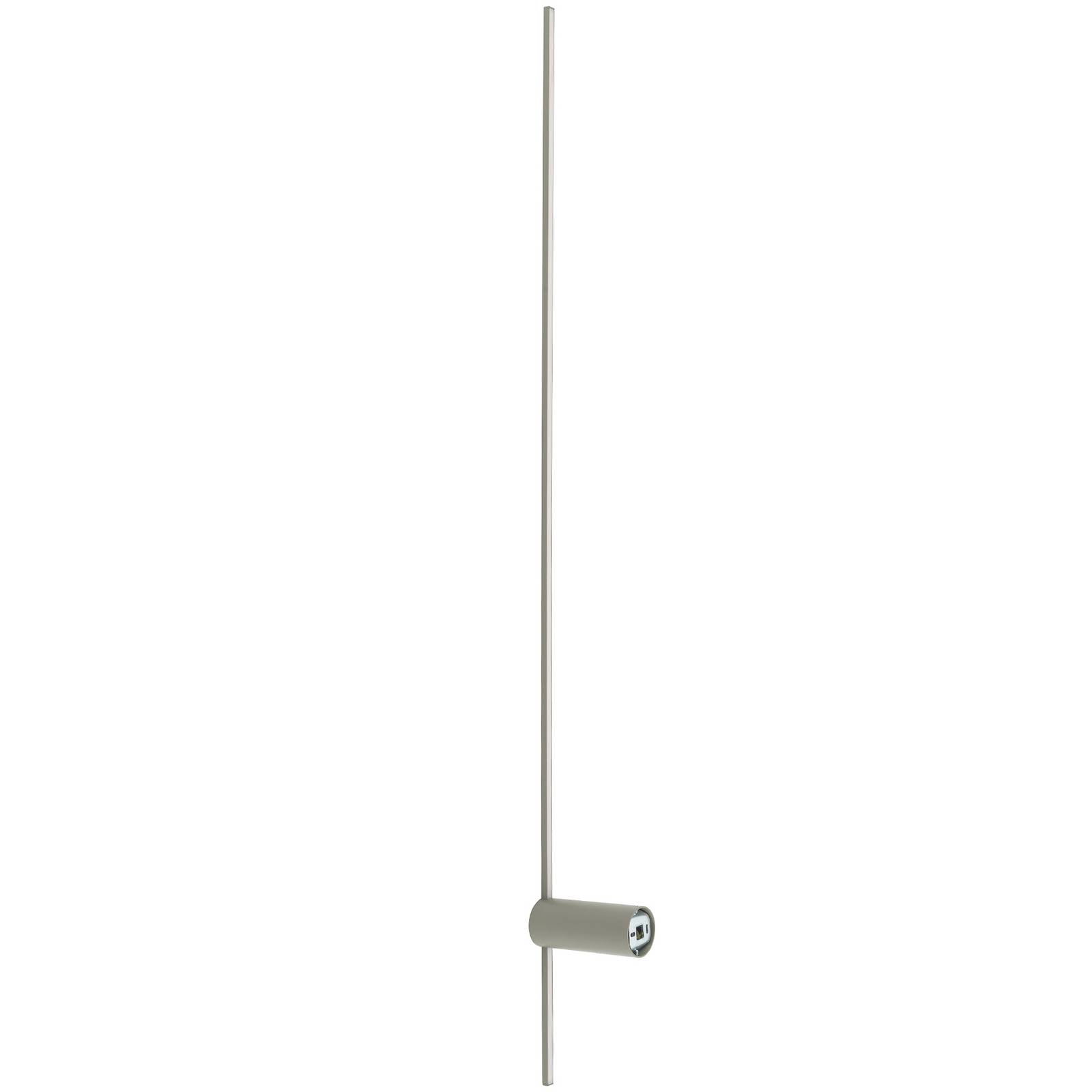 Kinkiet LED SABER, oliwkowo-zielony, wysokość 120 cm, metal 4000 K