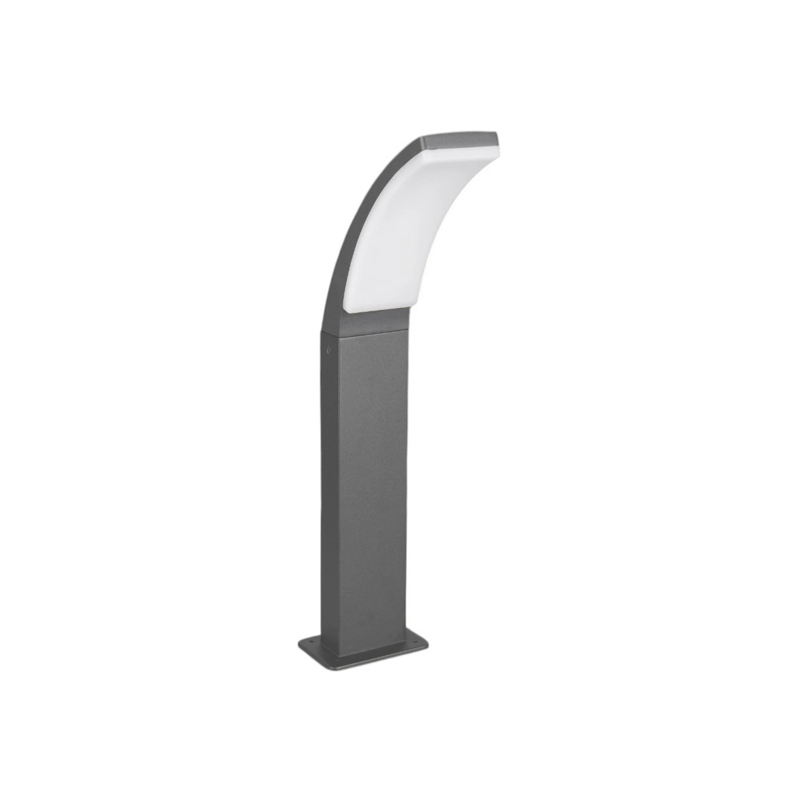 Φωτιστικό LED Beja, ανθρακί, αλουμίνιο, ύψος 60 cm