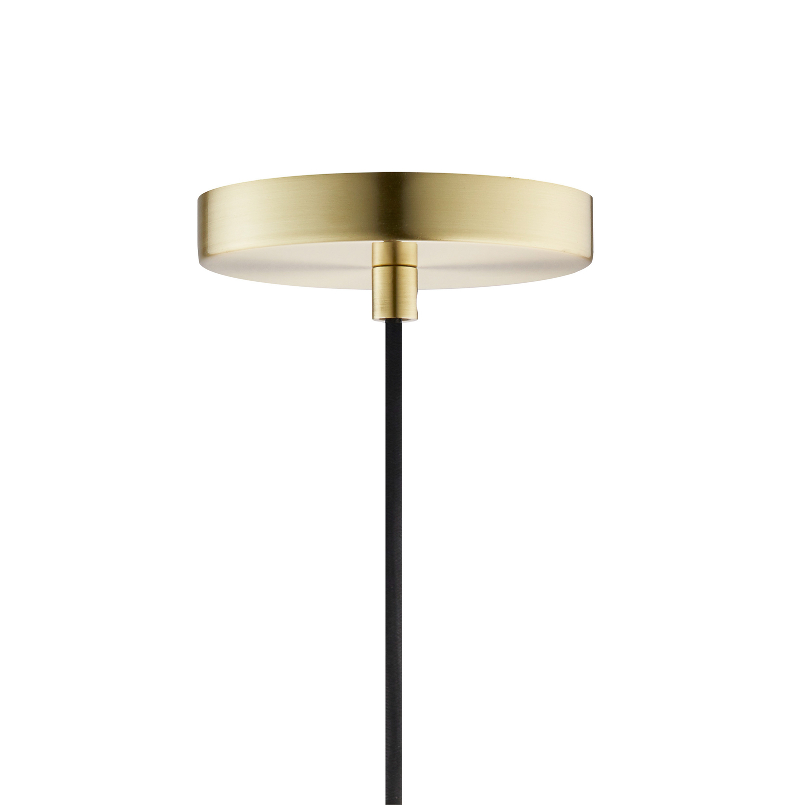 Závěsná lampa Liberty Spot, zlatá barva, výška 25 cm