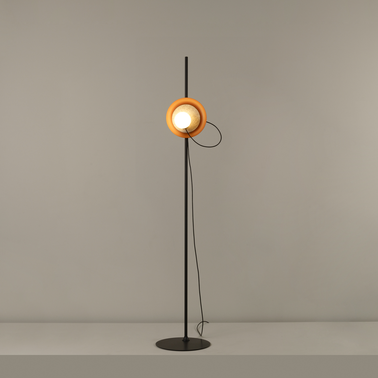 Milan Wire lampe sur pied Ø 24 cm anthracite