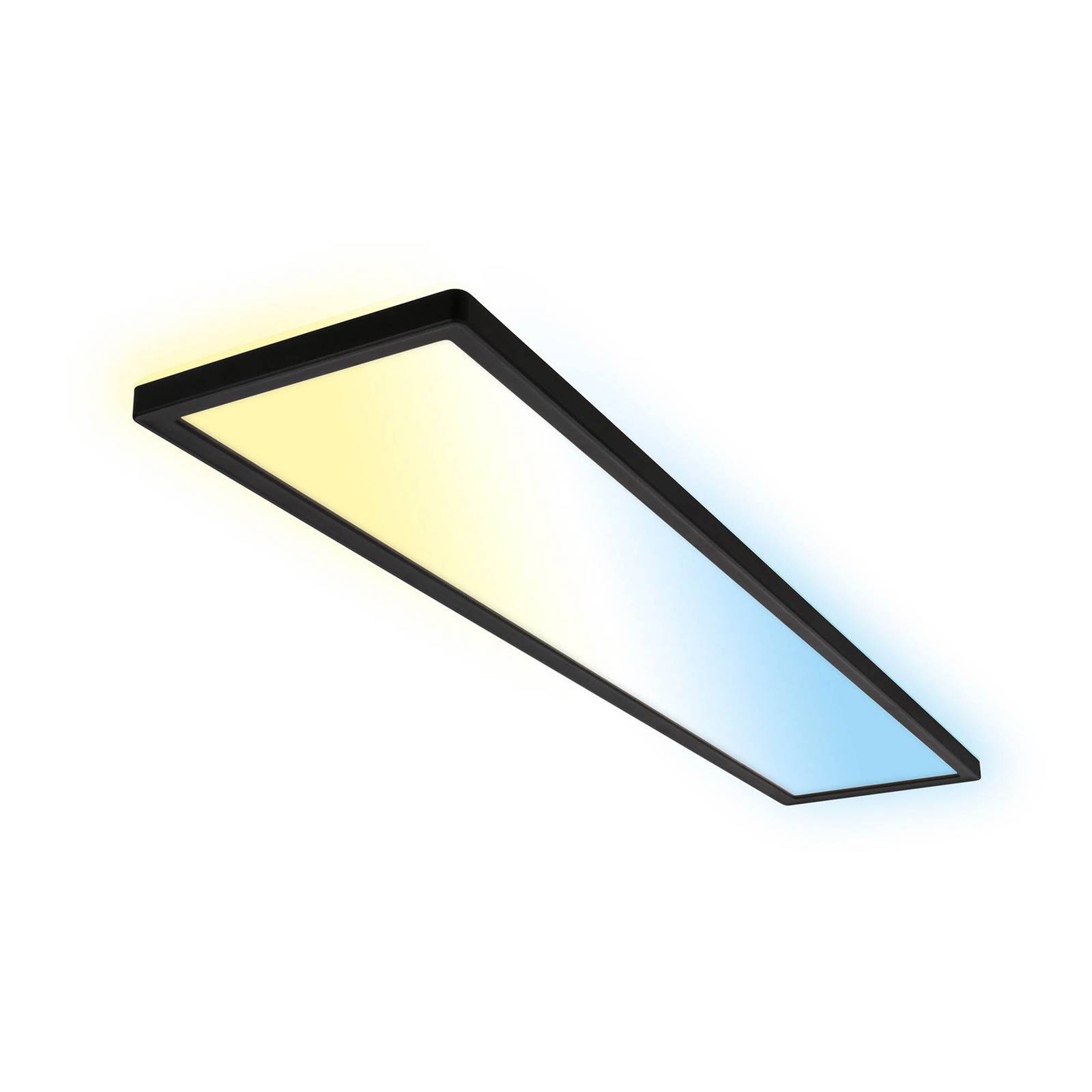 LED-Panel Tava CCT, schwarz, 98 x 20 cm Backlight Kunststoff