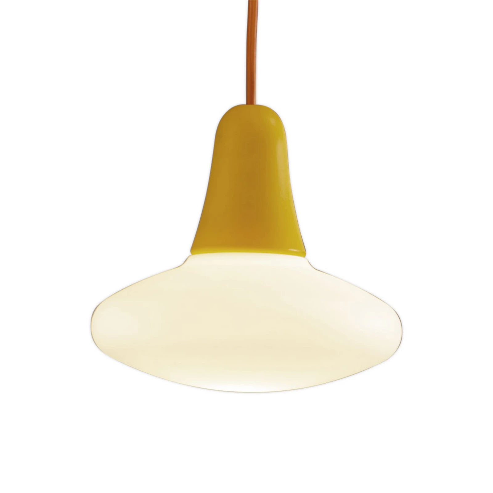 Martinelli Luce pendellampe Ciulifruli, gul, polyetylen