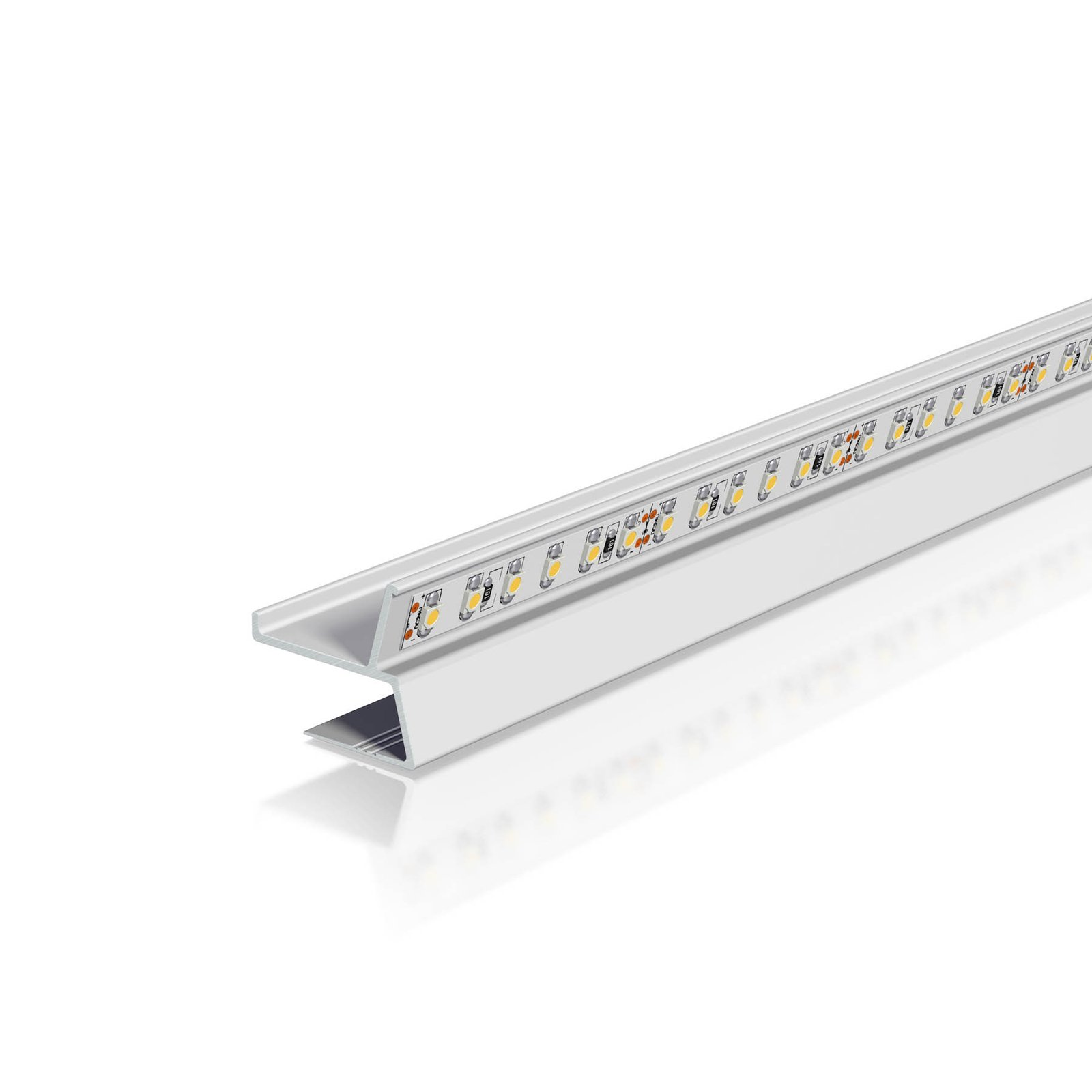 EVN APTBU aluminijasti profil za stensko montažo 200 cm aluminij
