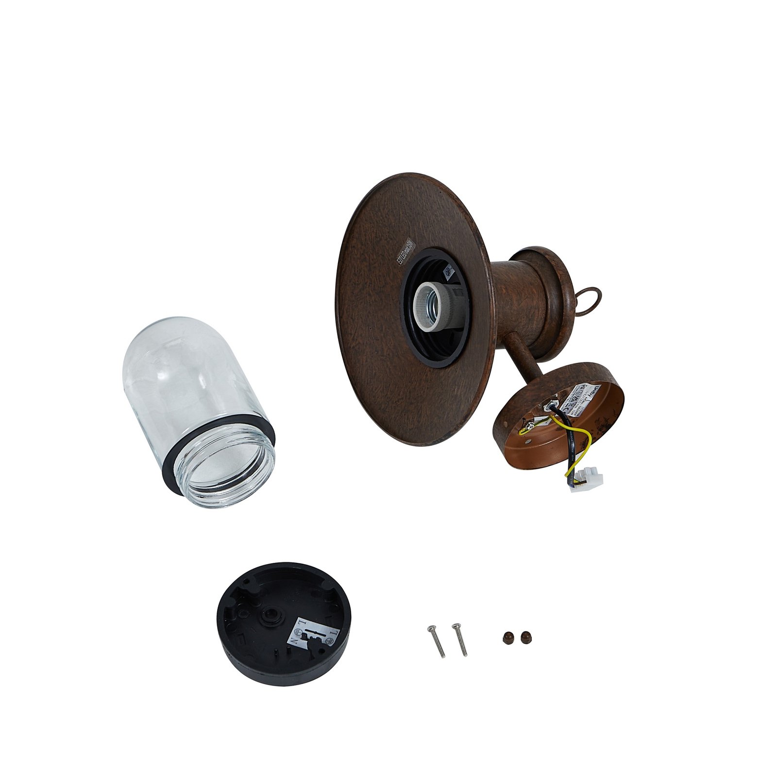 Eloretta Outdoor Wall Lamp Rust - Lindby