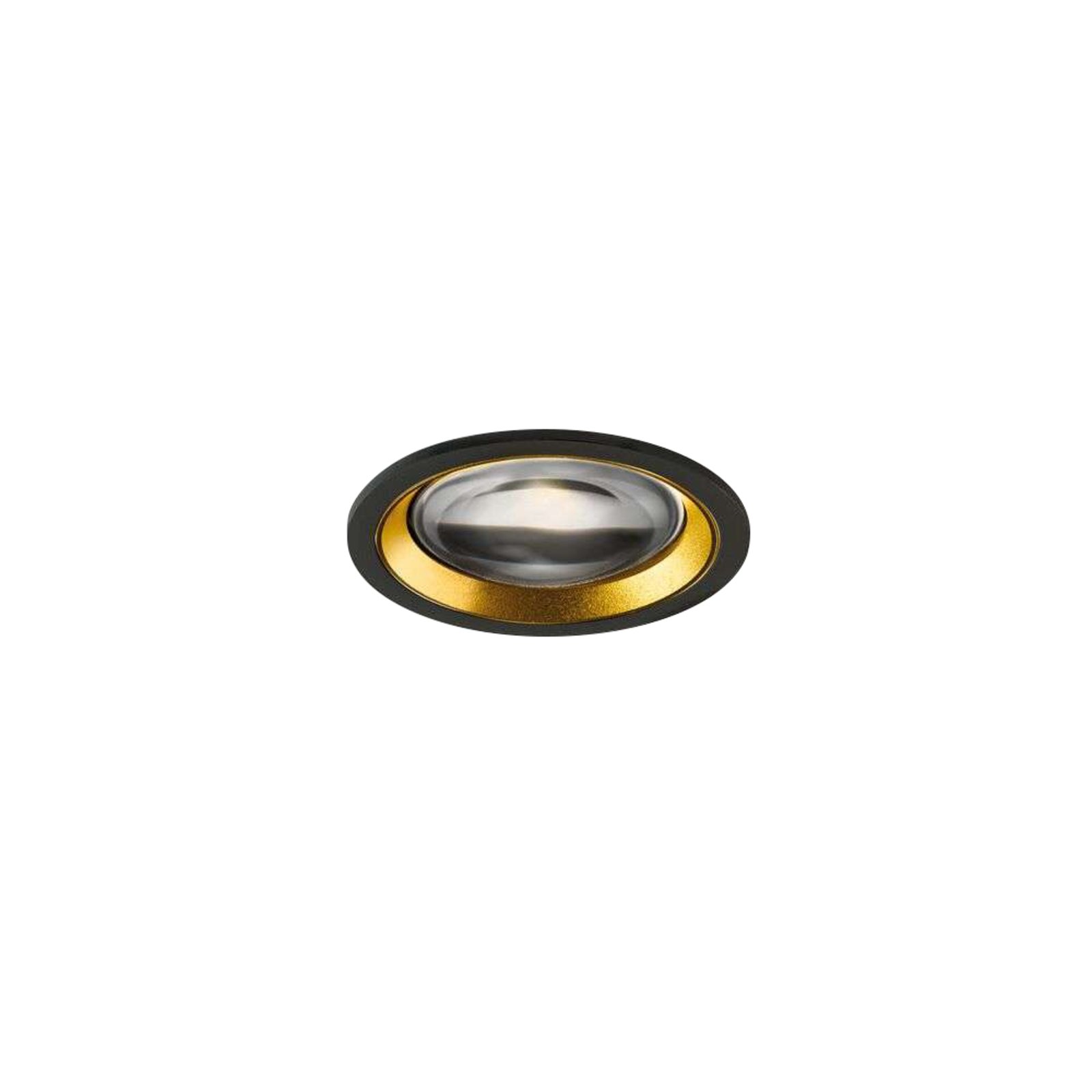 Optic In 1 Empotrable 6W LED Negro - LIGHT-POINT