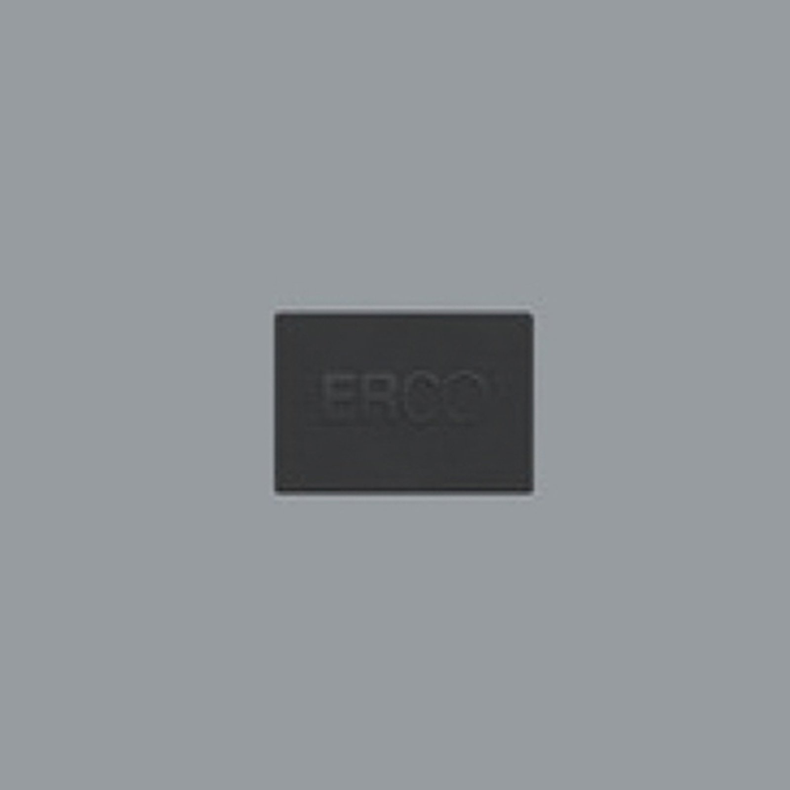 ERCO endeplate for Minirail-skinne, svart
