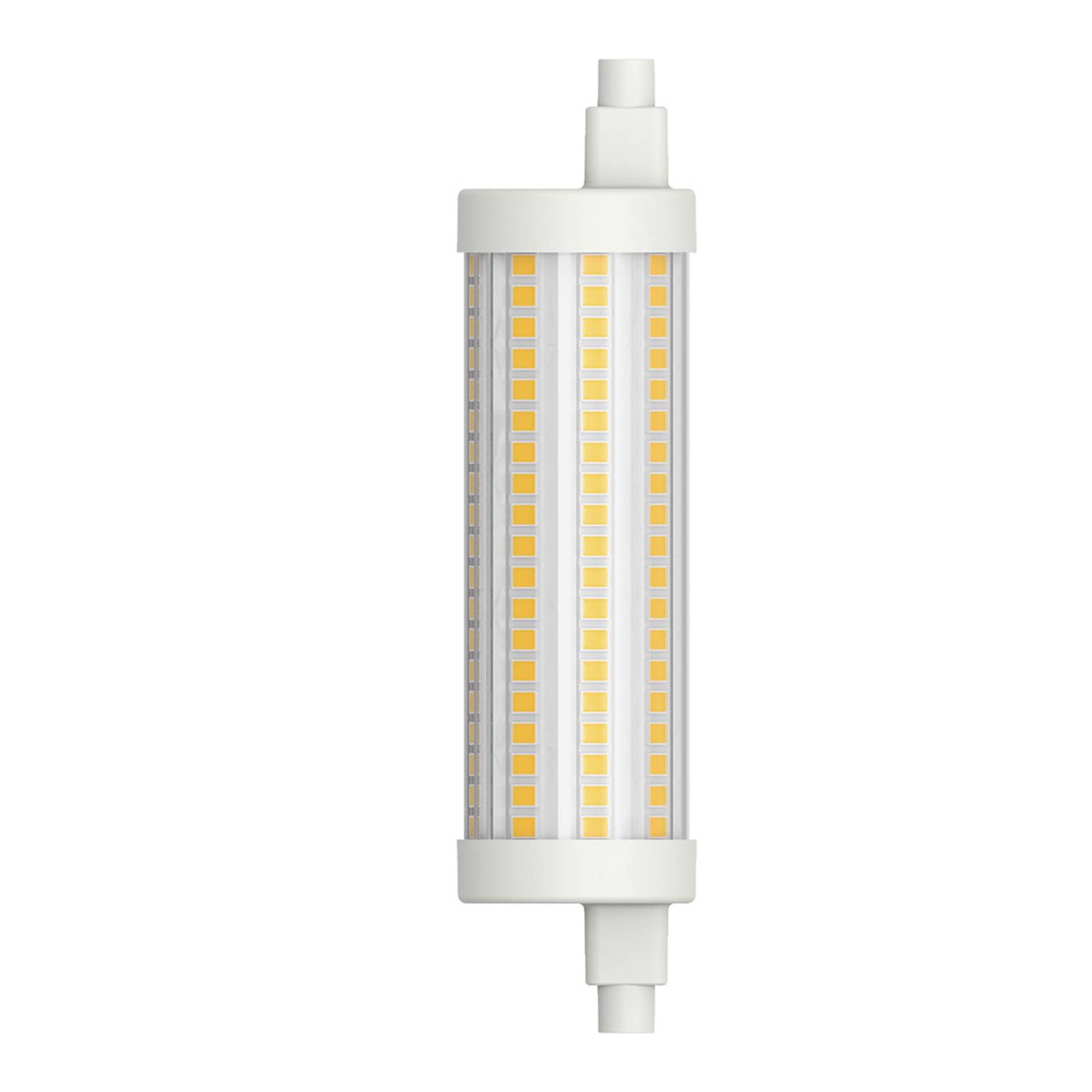 Levně LED tyčová lampa R7s 117,6mm 12W teplá bílá