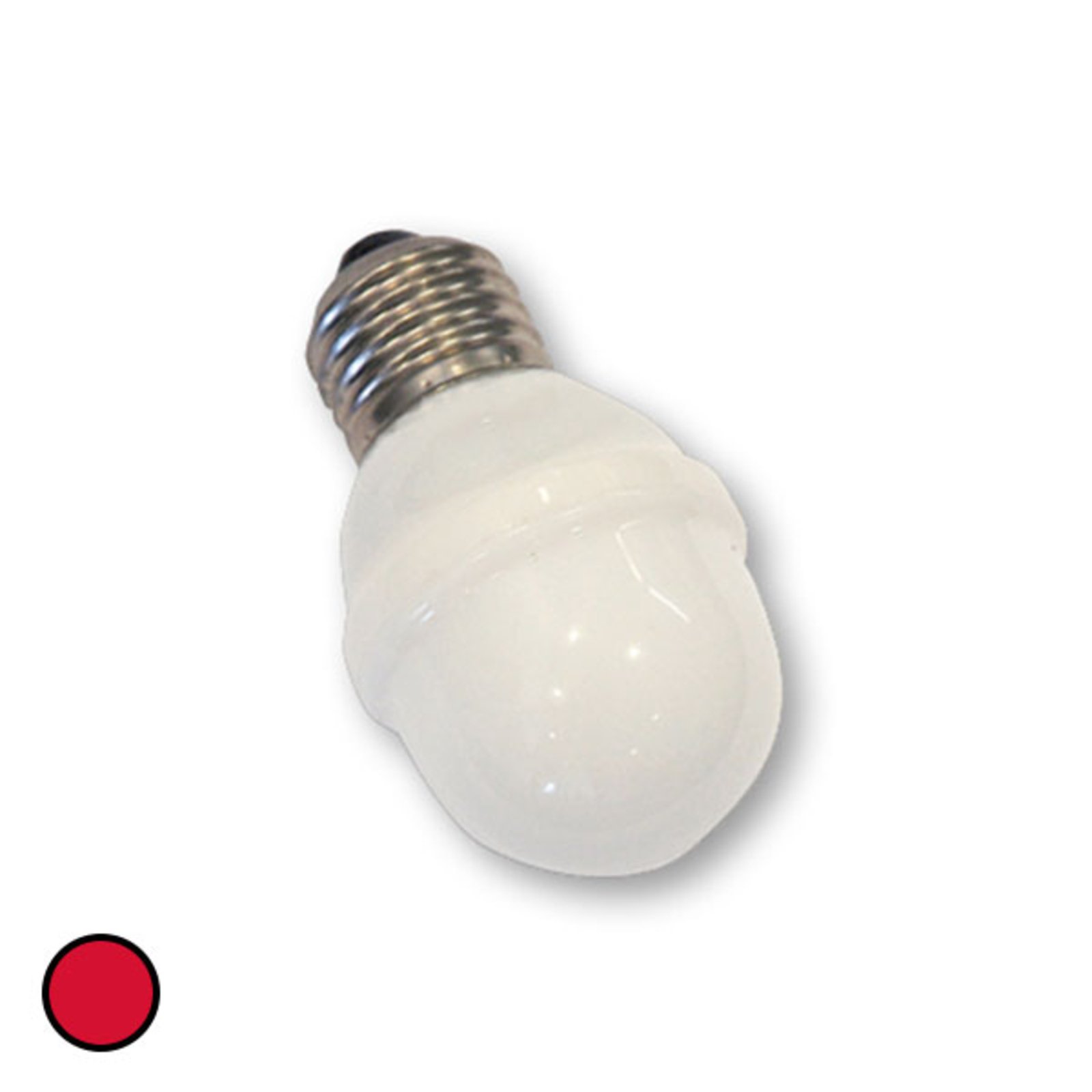 E27 golfkuglelampe 1W 5,5 VA