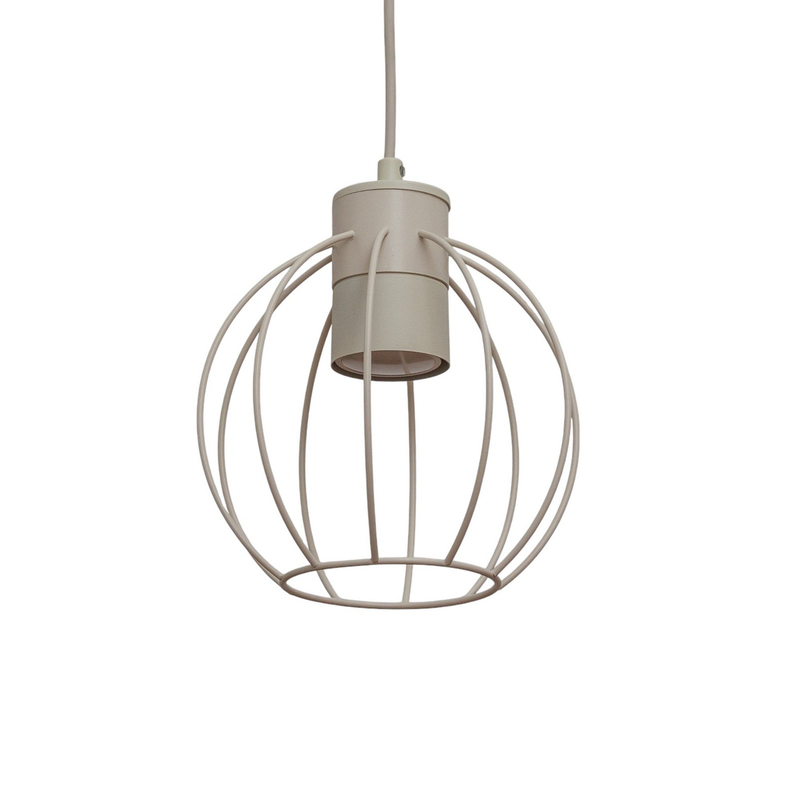 Lampa wisząca STARLIGHT, kremowy biały, 4-punktowa, długość 100 cm, metalowa