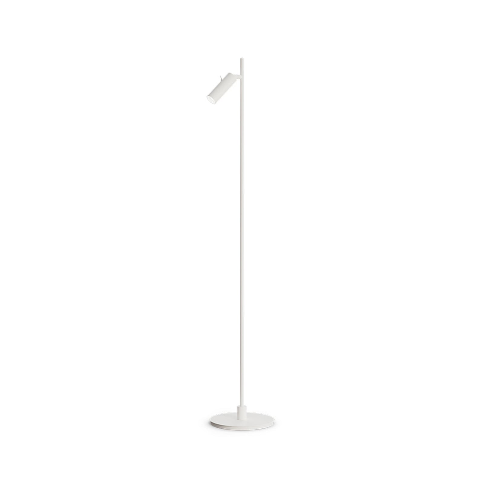 Pipeline 1 Gulvlampe Matt White Herstal - Stue - Metal