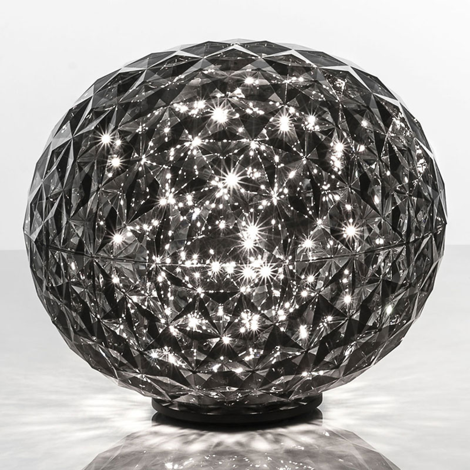 Kartell Planet lampe de table LED sphère, grise