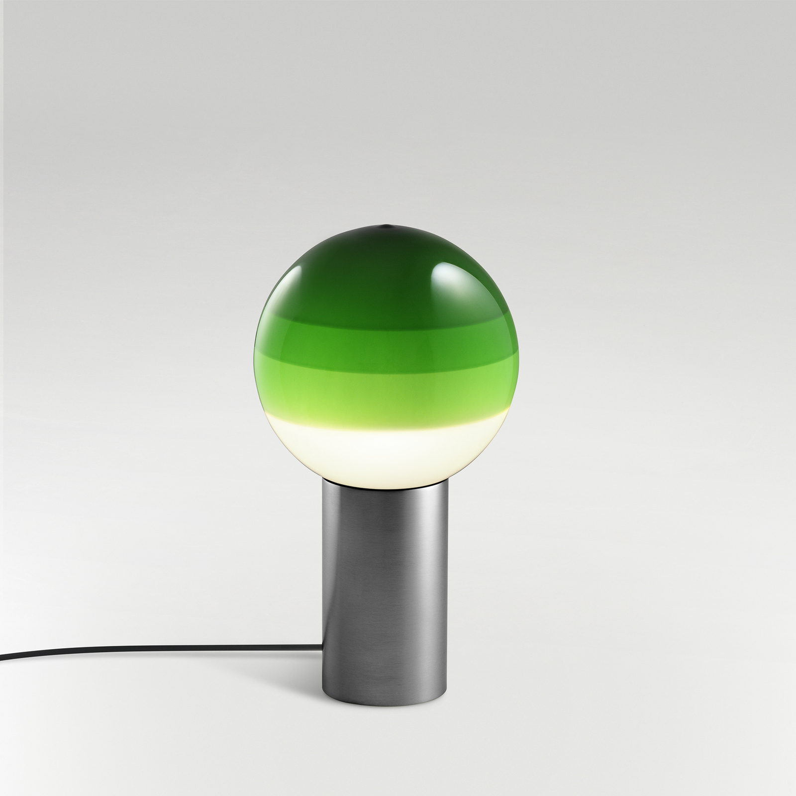 MARSET Dipping Light S-pöytälamppu vihreä/graf.
