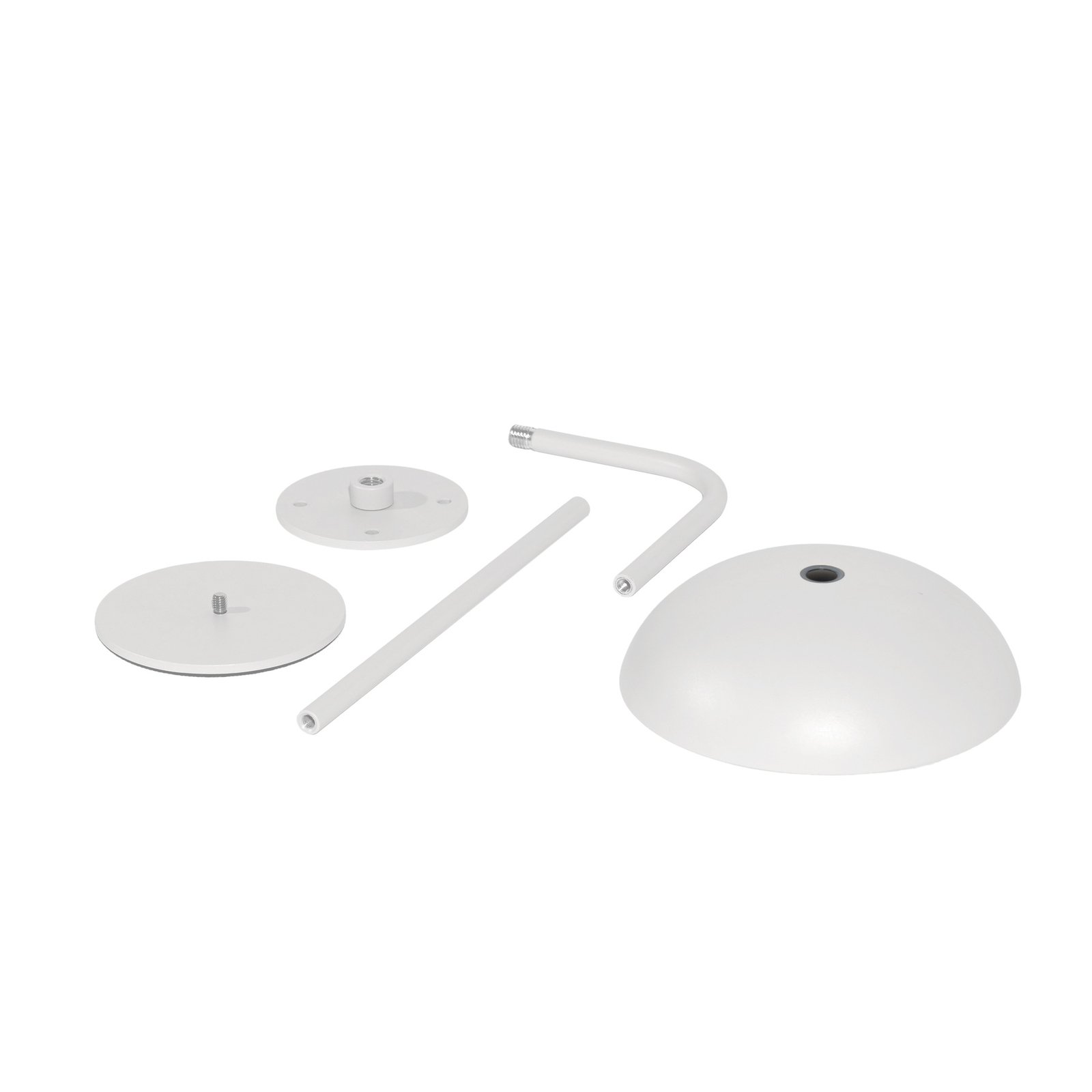 Arcchio lampe de table LED rechargeable Thenra, blanc, support mural