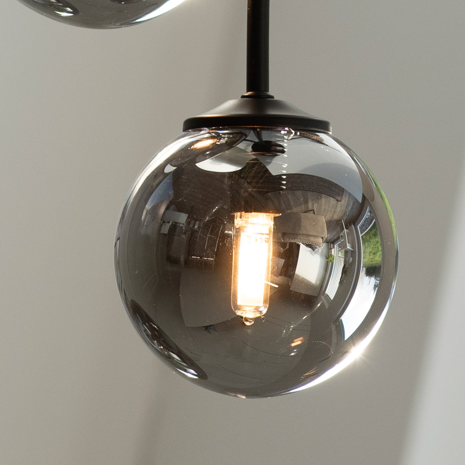 Paul Neuhaus Widow -LED-kattovalaisin 5-lamppuinen