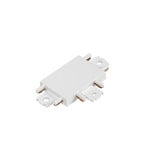 Conector în T Lindby Lumaro, alb, 5,4 cm, plastic