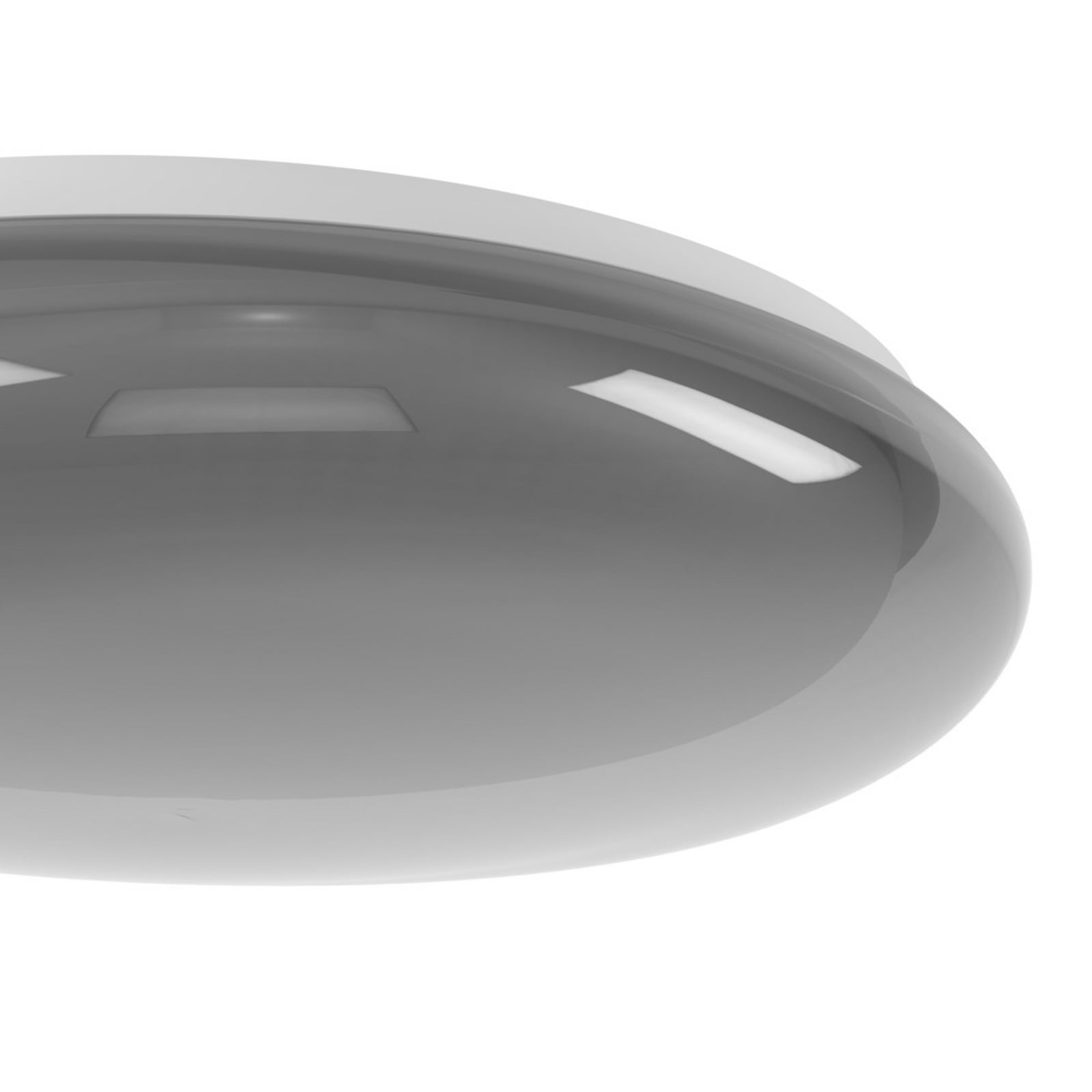 Plafonnier LED EGLO CONISTARINO, gris fumé, Ø 40 cm, CCT Plafonnier LED EGLO CONISTARINO, gris fumé, Ø 40 cm, CCT