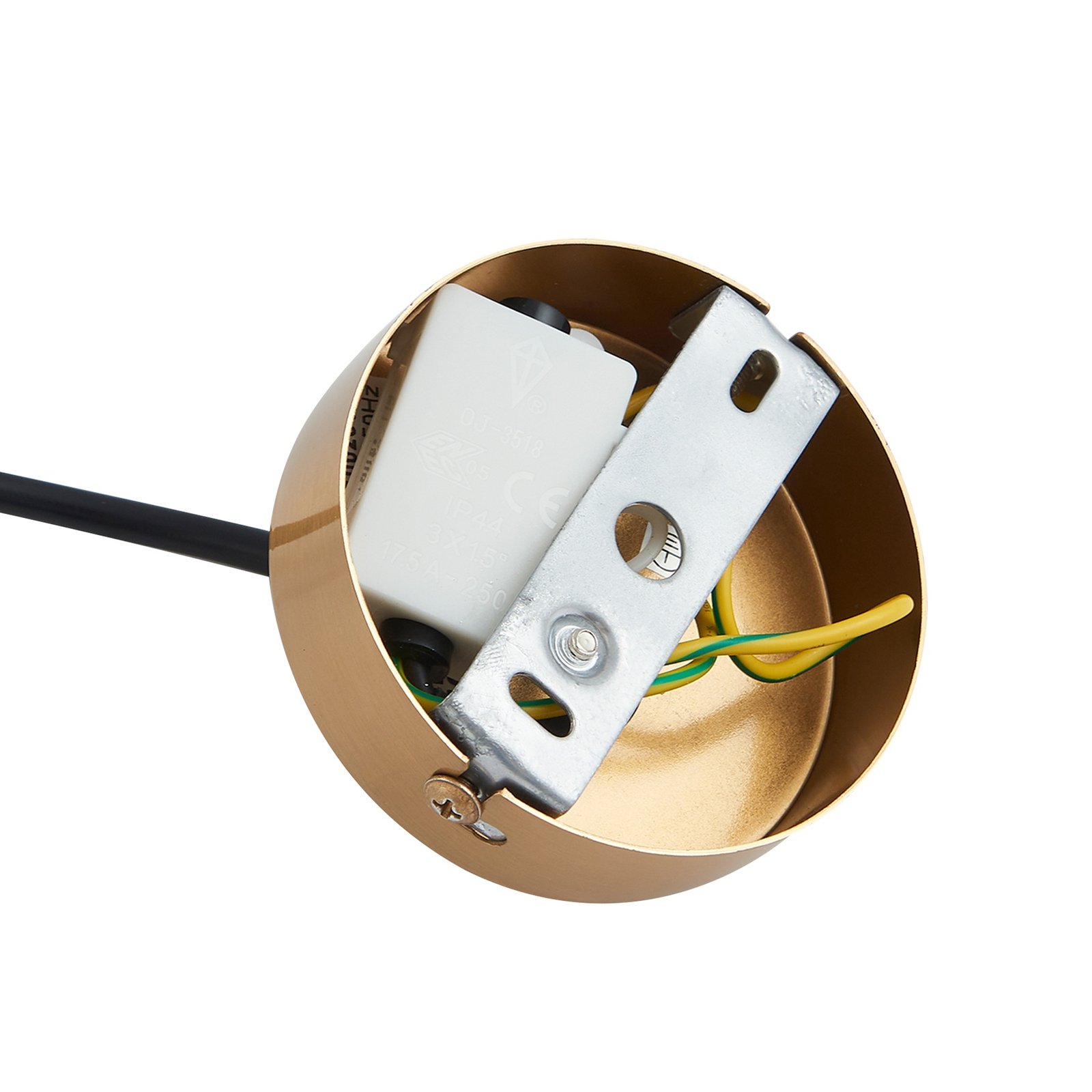 Bidolo Pendelleuchte IP44 Messing - Lucande