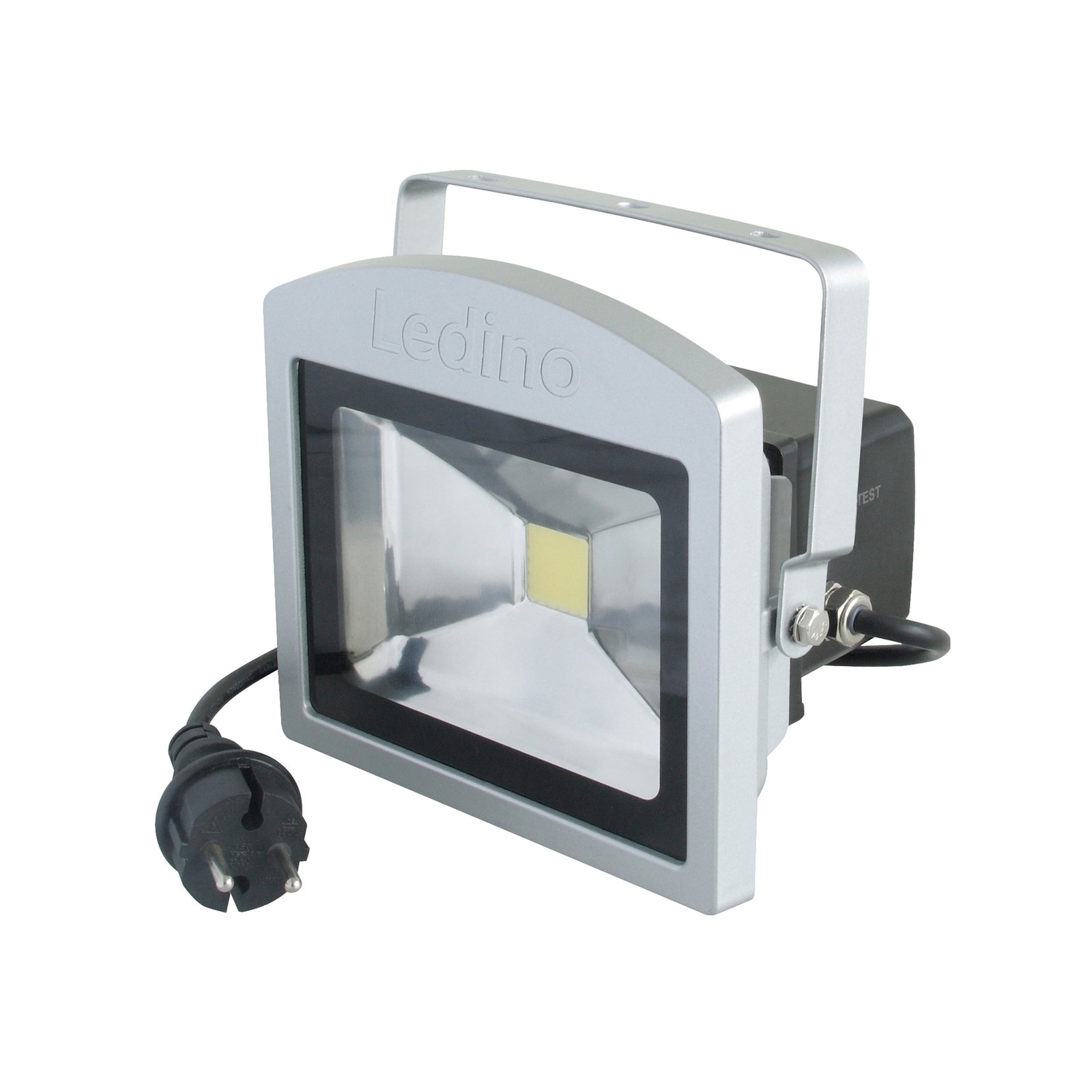 LED reflektor Benrath NB, nouzové osvětlení s dobíjecí baterií