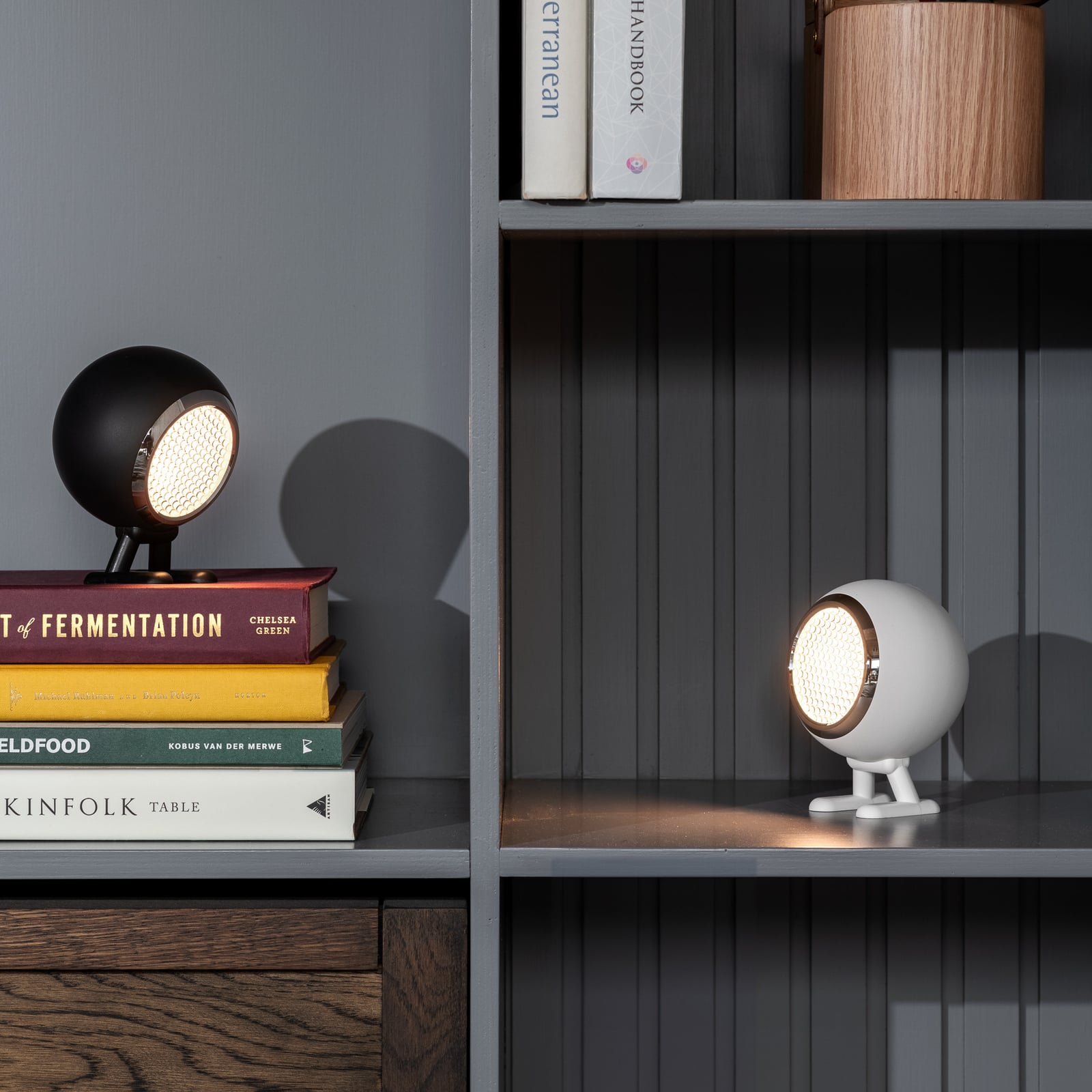 Norbitt 3.0 LED rechargeable desk lamp, black, CCT - MR. WATTSON