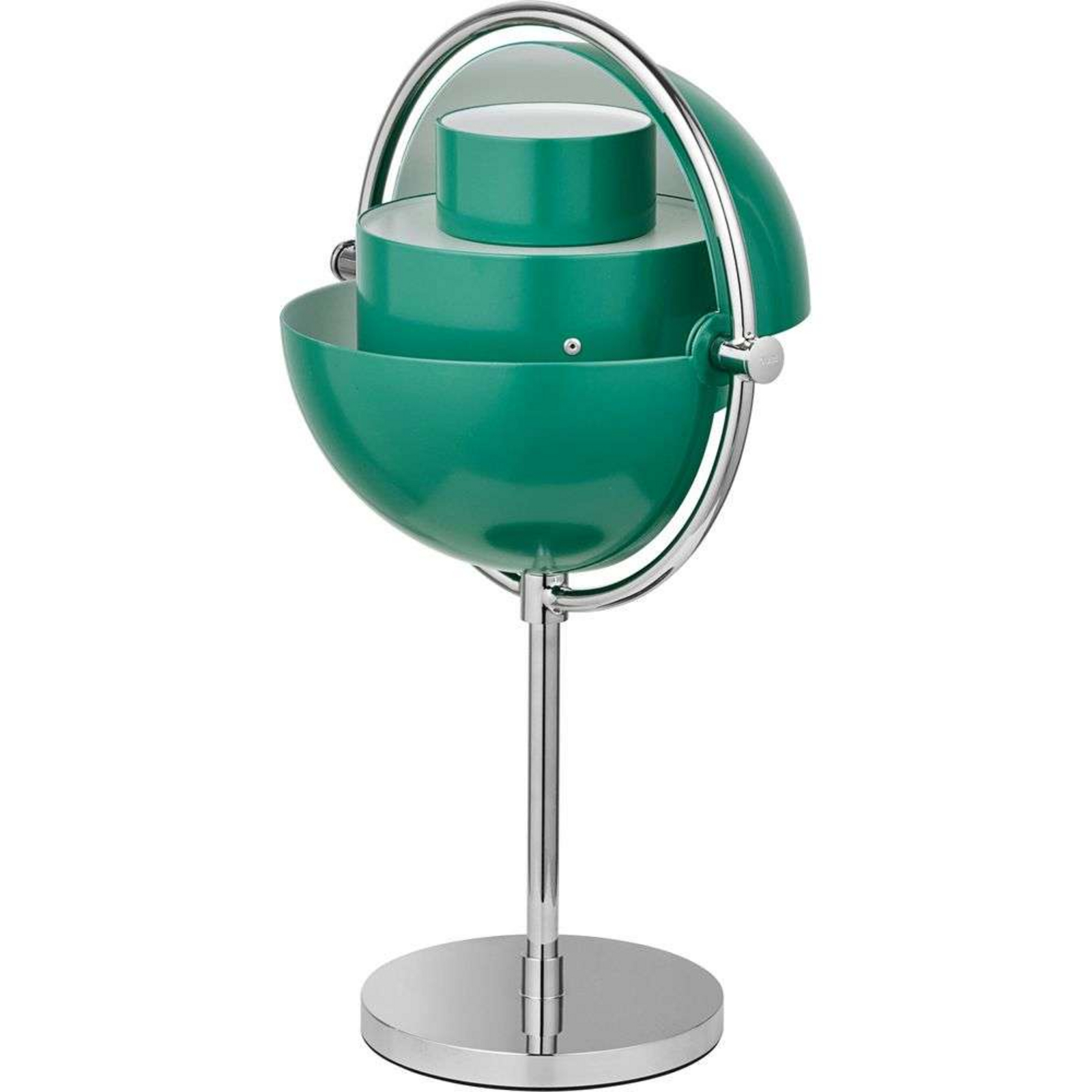 Multi-Lite Portable Lampe de Table Chrome/Teal Green - GUBI