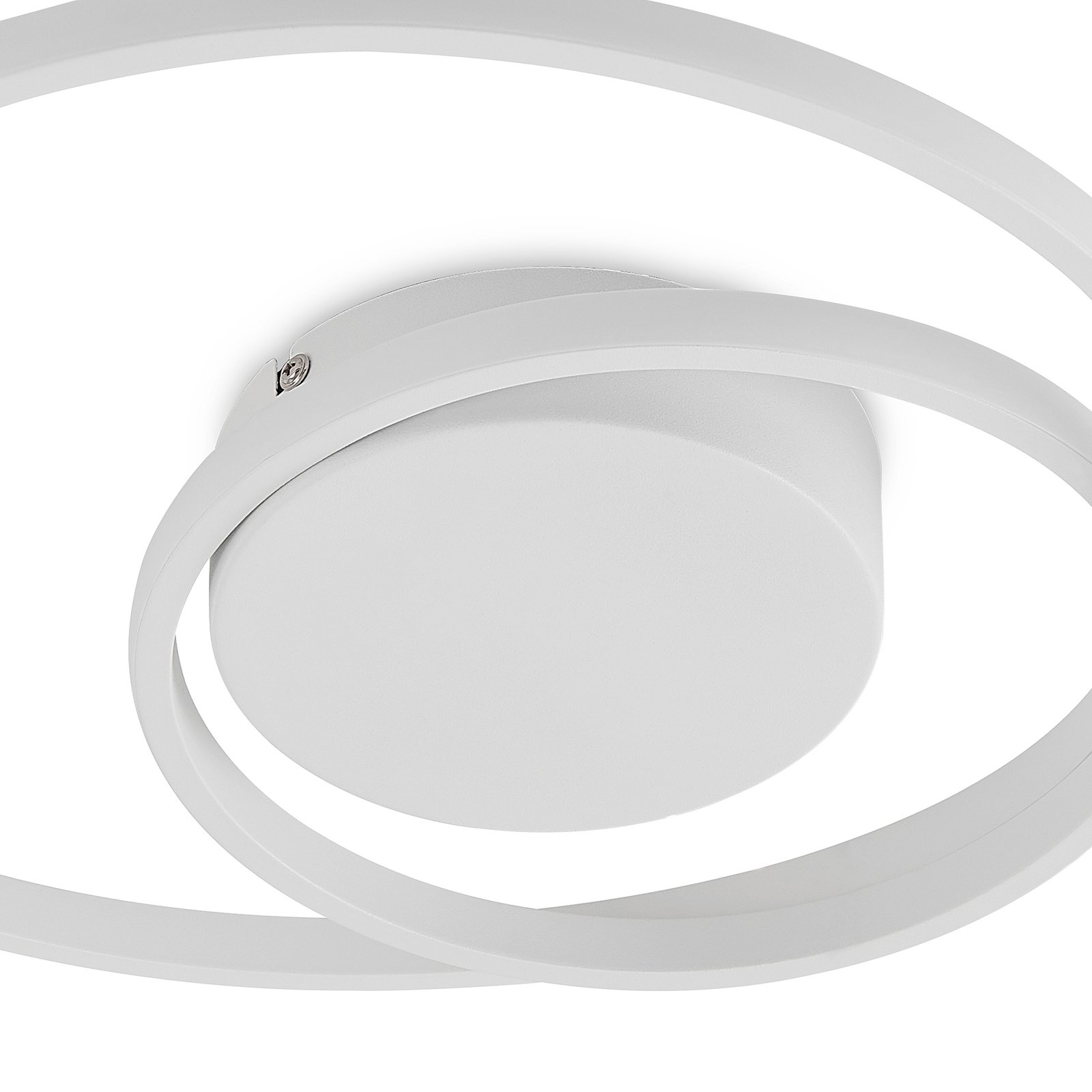 Emisua LED Ceiling Lamp CCT Dim. White - Lindby