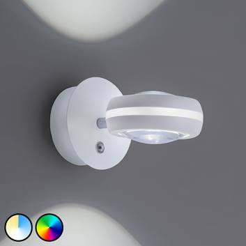 Trio WiZ Vista LED-vägglampa, vit