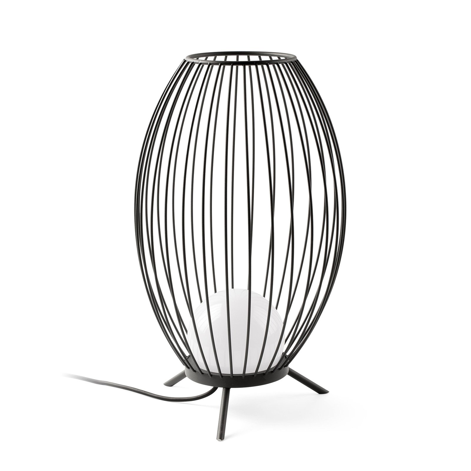 Lámpara LED para terraza Cage en diseño de jaula