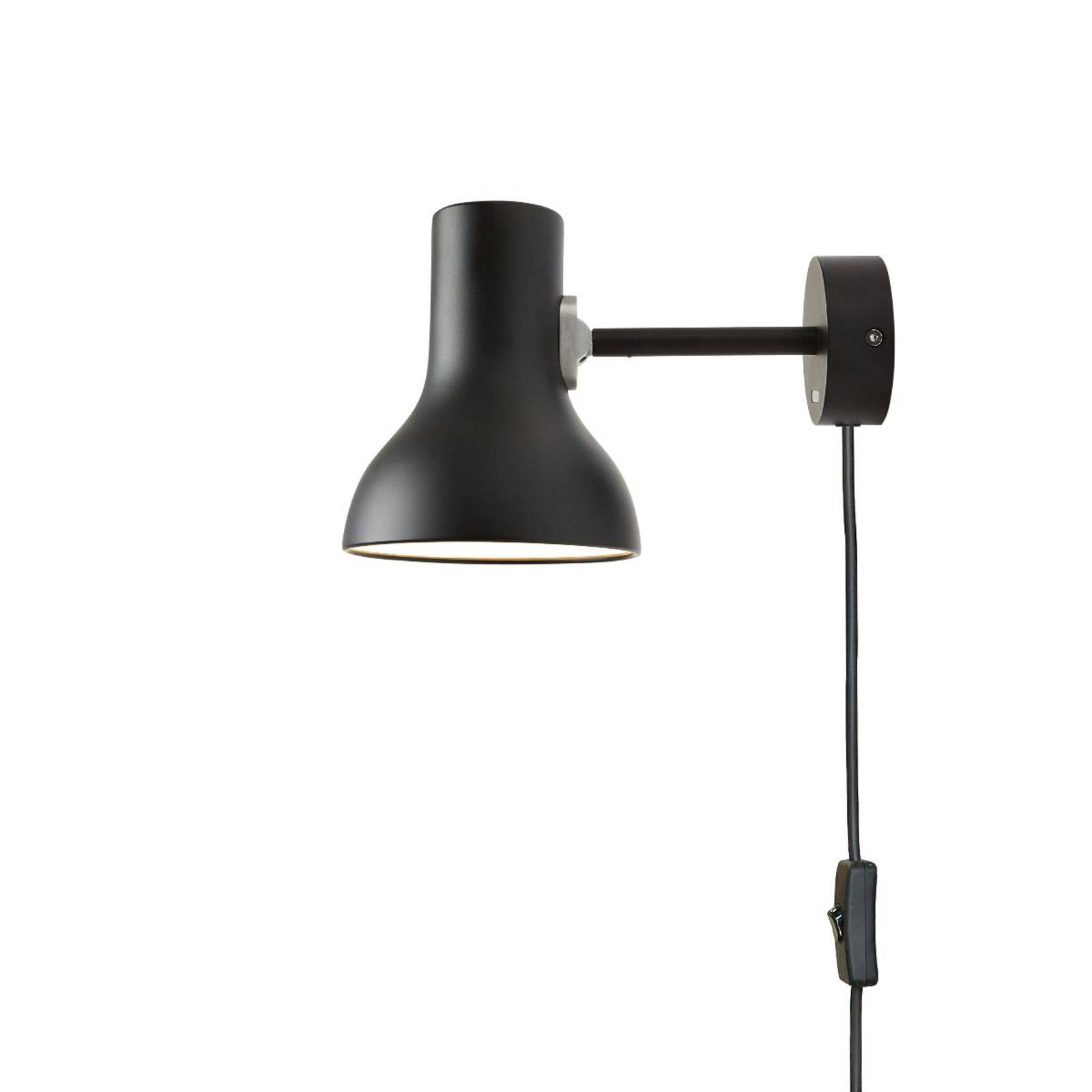 Anglepoise Type 75 Mini Wand mit Stecker schwarz günstig online kaufen