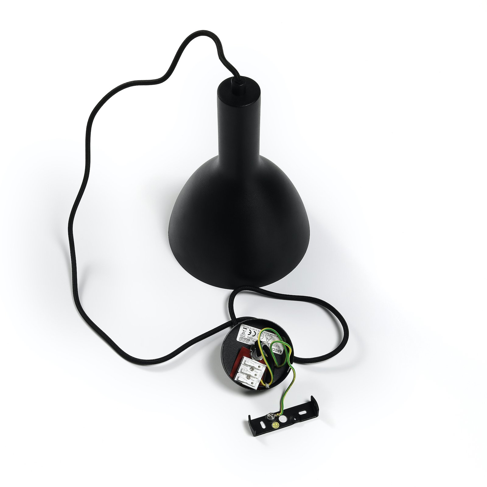 Cosmina 1 Suspension Black/Gold - Arcchio