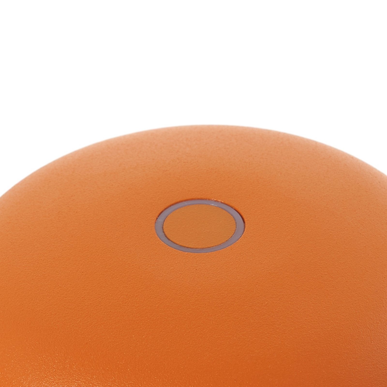 Lindby LED rechargeable table lamp Arietty, orange, aluminium, Ø 10.5 cm