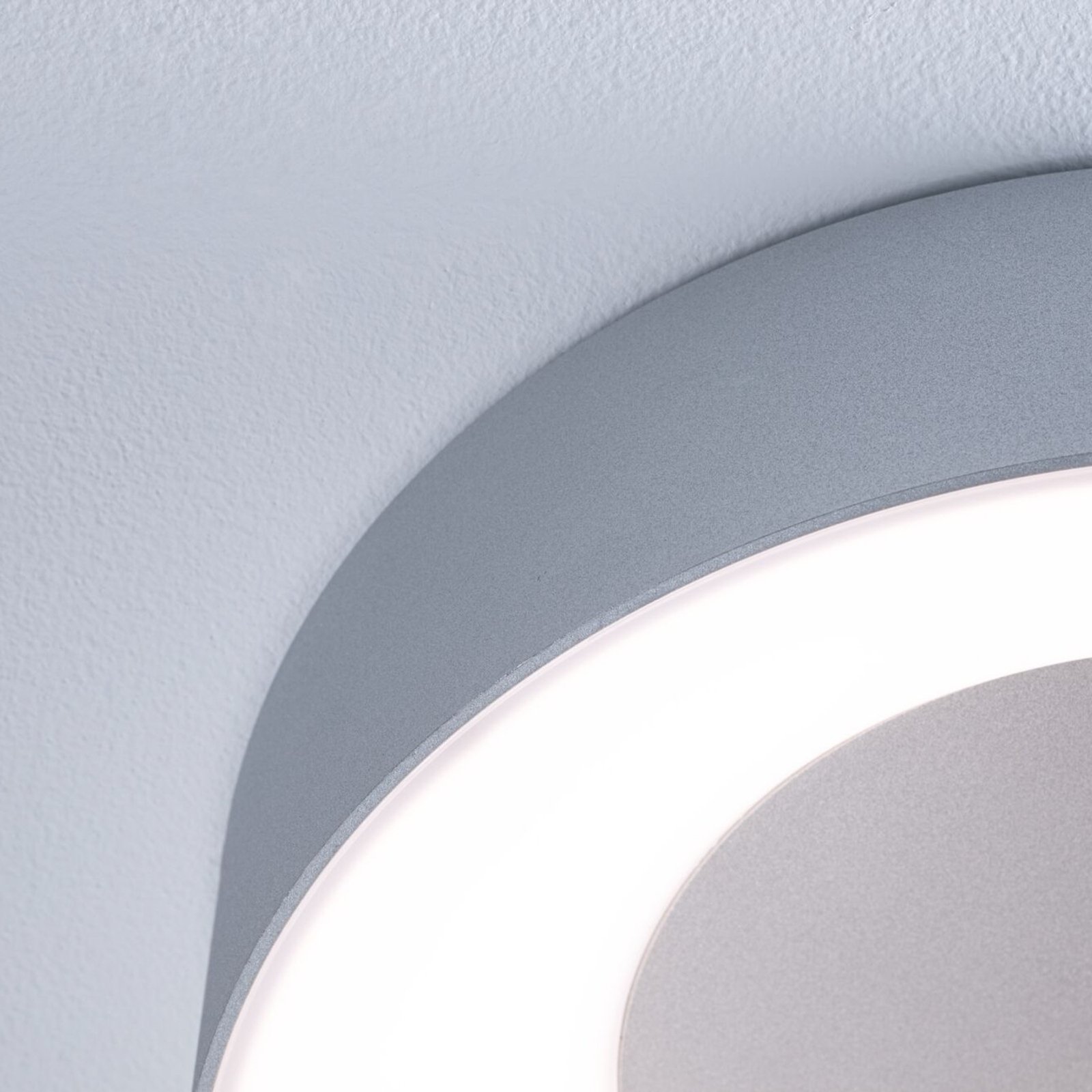 Casca LED mennyezeti világítás IP44 1500lm fehér/matt alumínium - Paulmann