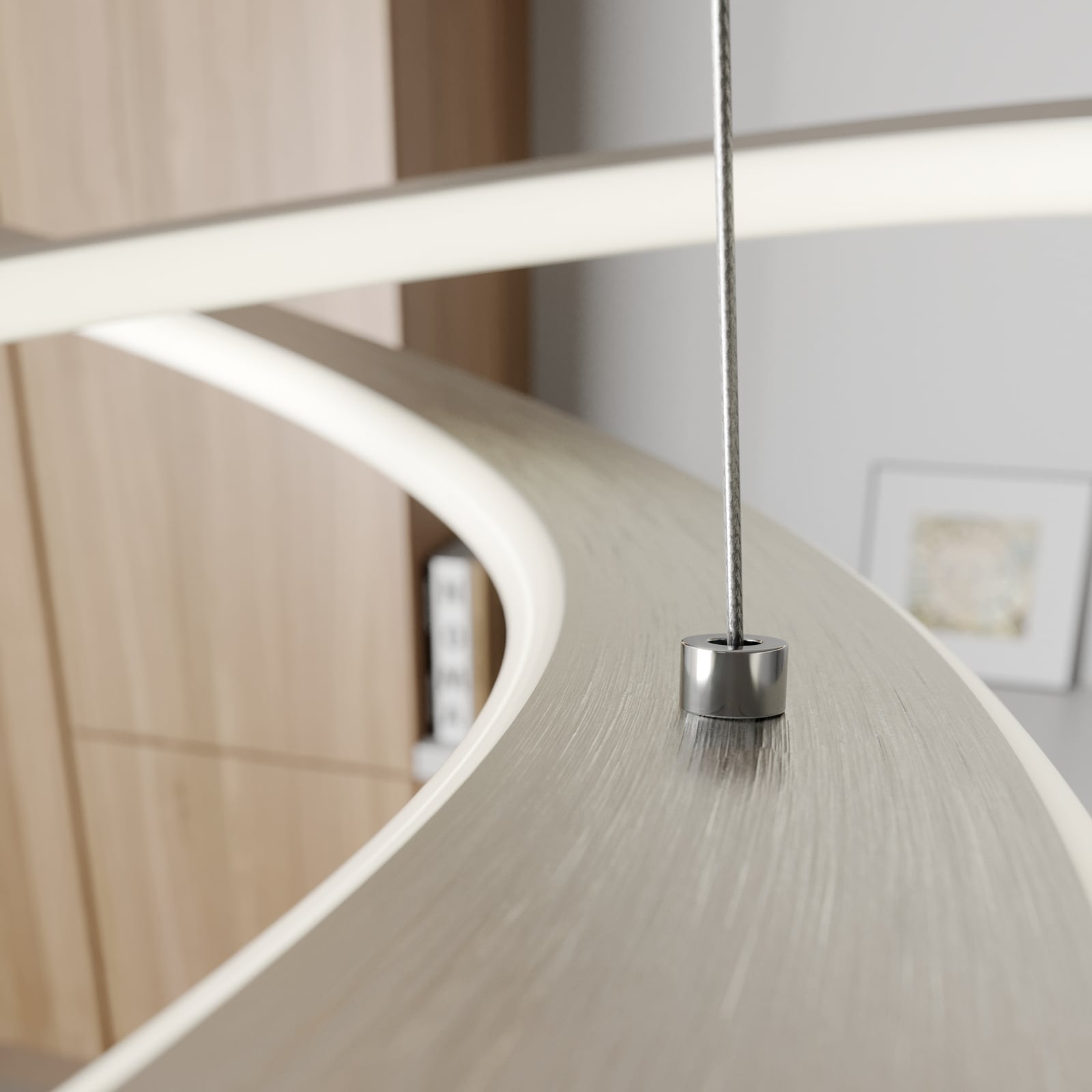 UDGÅET - Shona LED Visilica Satin nikal - Lucande