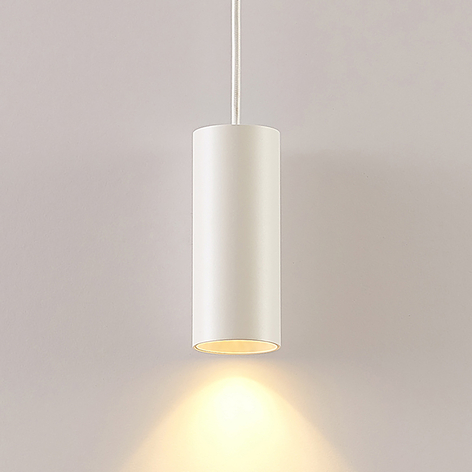 Arcchio Ejona Pendellampe, Höhe 15 cm, weiß