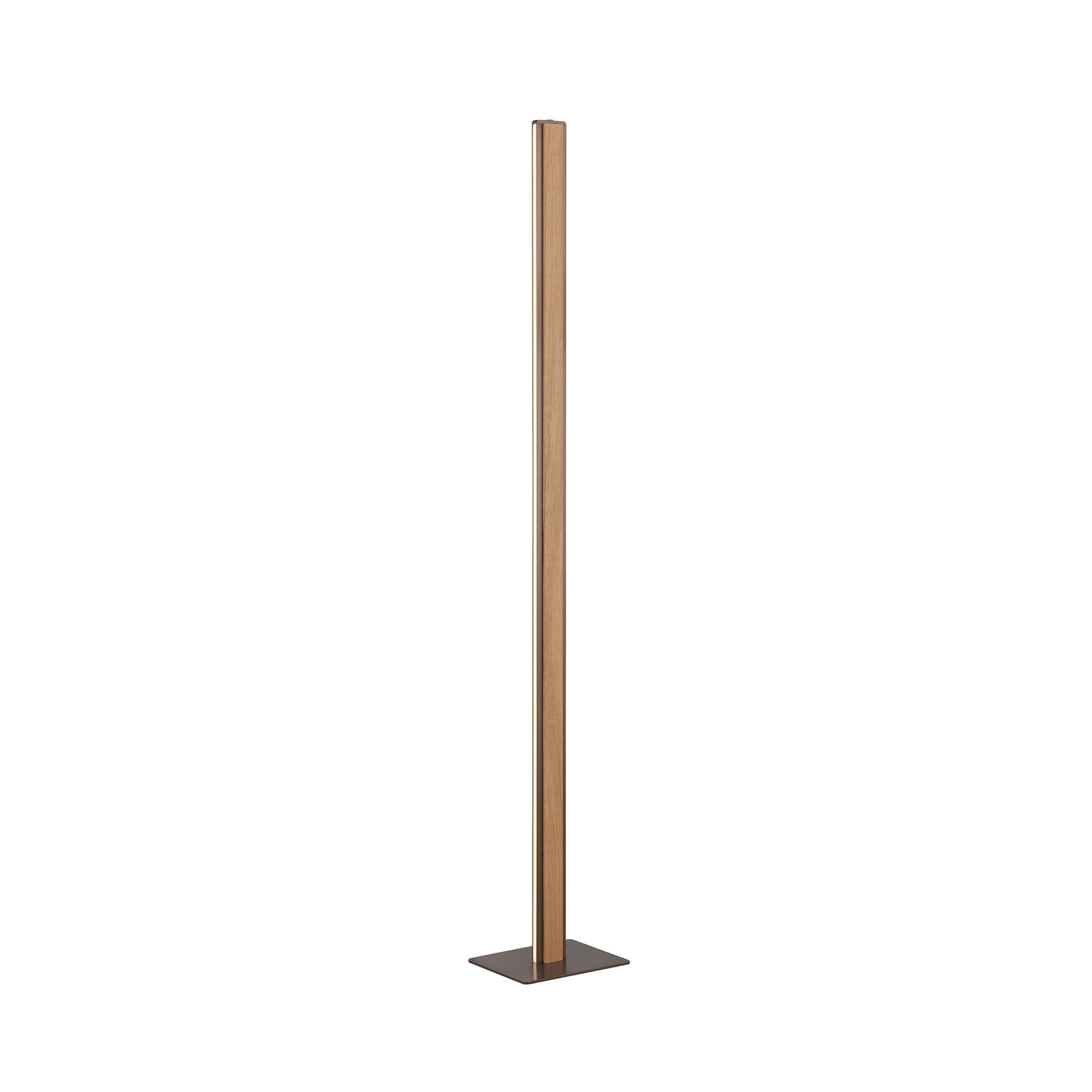 LED-stoječa svetilka Arviso, v barvi lesa, hrast, višina 142 cm, CCT LED-stoječa svetilka Arviso, v barvi lesa, hrast, višina 142 cm, CCT