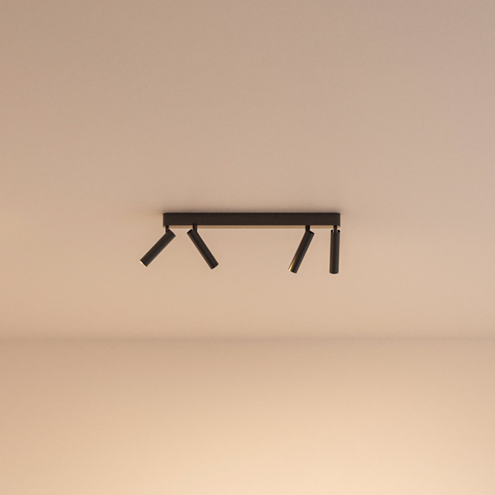 WEVER & DUCRÉ LED тавански прожектор Match 4.0 черен 2700 K