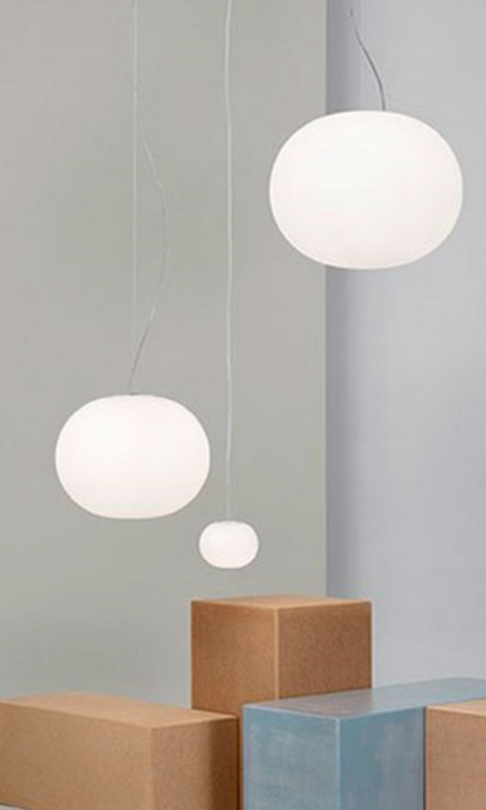 Glo-Ball Mini S Pendant White - Flos