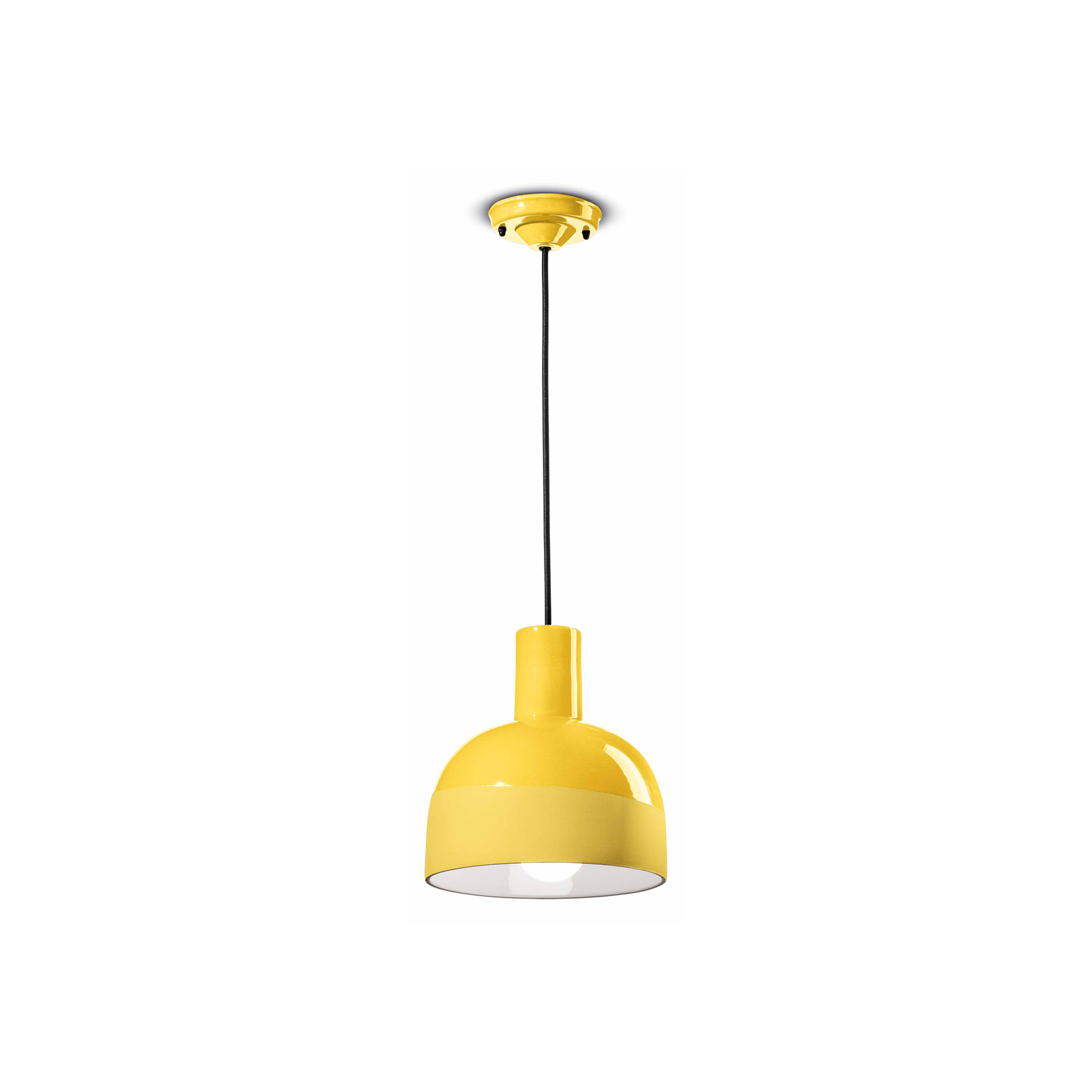 Caxixi pendant light handmade from ceramic