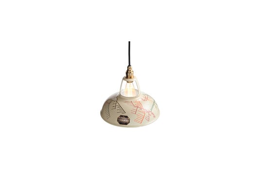 Oryginalny żyrandol z 1933 r., Ø 22,8 cm, kolor kremowy – Coolicon