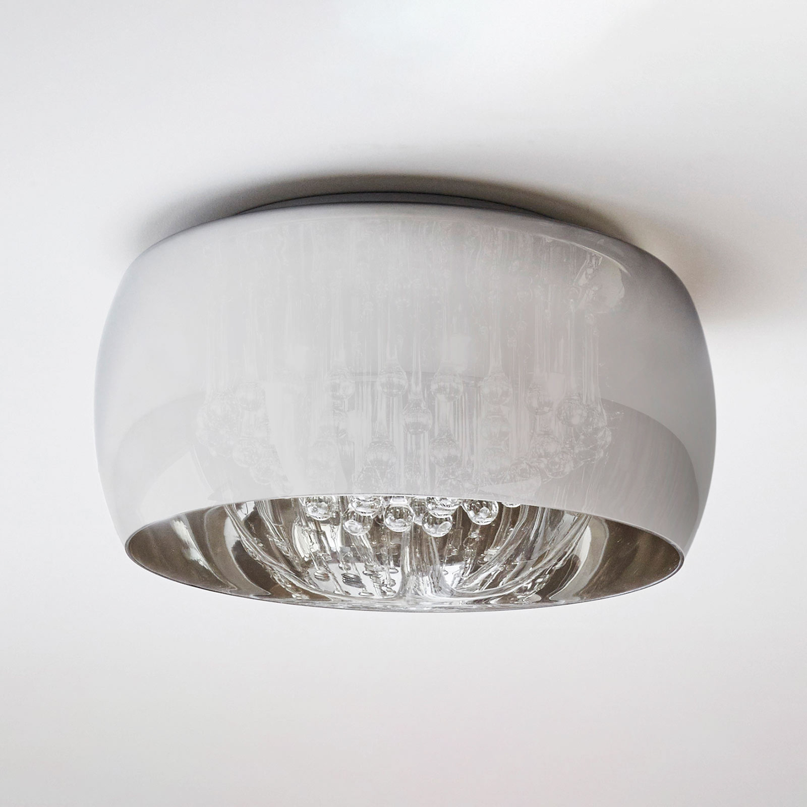 Heel Mechanisch Doen Plafondlamp Pearl van glas, Ø 50 cm | Lampen24.be